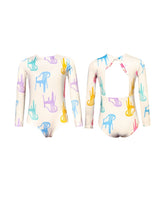 Vestido de Baño Manga Larga Sillas Pepita & Me